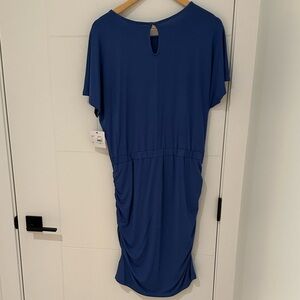 Royal Blue Dress flattering with pockets. DAKOTA BB US (L)